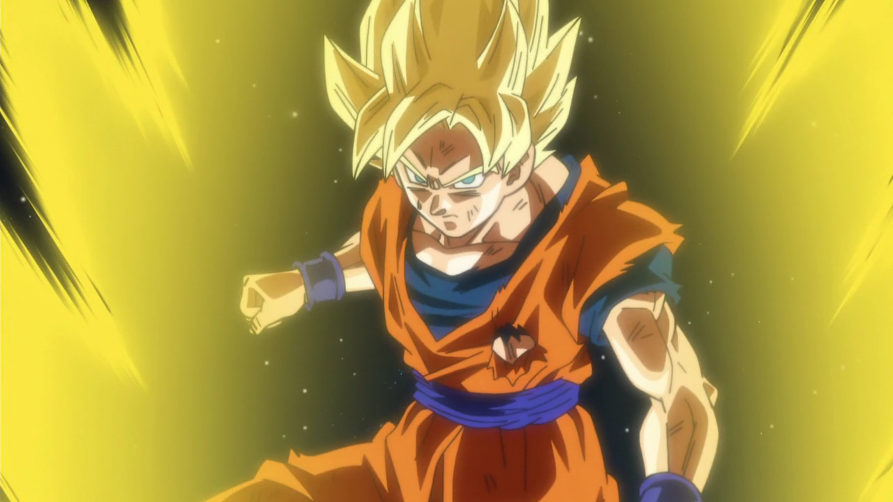 Resultado de imagem para goku batalha dos deuses ssj
