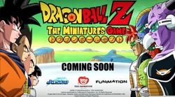 Dragon Ball Z The Miniatures Game coming soon