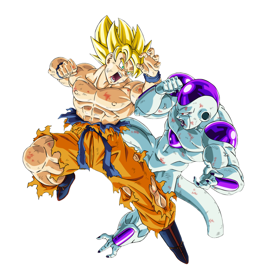 Imagen Goku  Ssj vs  Freezer  png Dragon  Ball  Wiki 