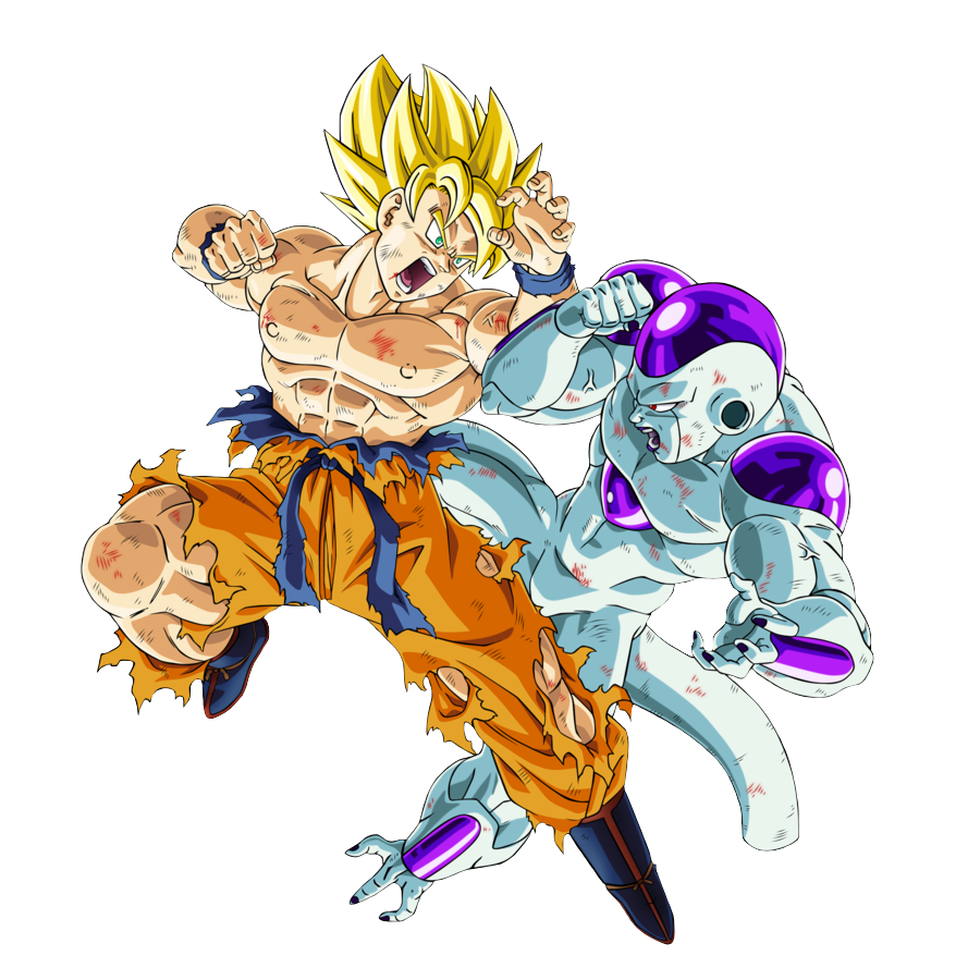 Imagen Goku Ssj vs Freezer.png Dragon Ball Wiki