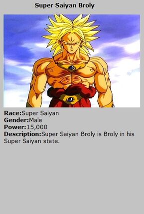 Card Ssj Broly