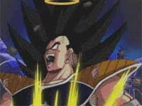 Raditz going SSJ
