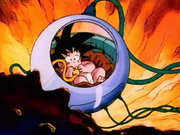 GokuArrivestoEarth
