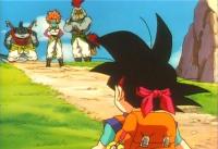 Goku Jr. Vs 3 demons