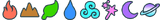 Fire-Earth-Nature-Water-Air-Magic-Twilight-Space