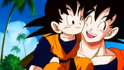 Goten meets Goku