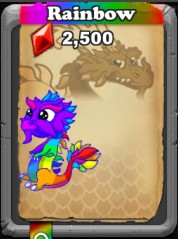 Dragonvale rainbow dragon
