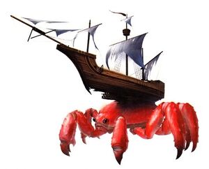 Giant crab