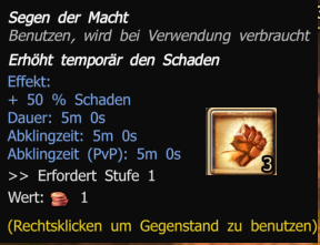 Segen der macht