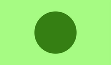 Flag of Minecraftia green