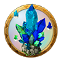 Dream icon treasure cave