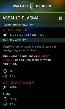 Assault plasma gear