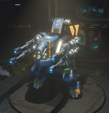 Plasma rifle equipped