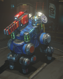 Ion cannon equipped