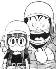 Arale&SanbeiMeetSatan