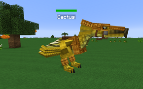 Wyvern gold armor