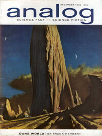 Analog Dec 1963 Dune World J. Schoenherr