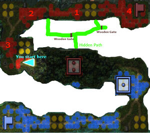 Troublesome Mage Map