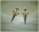 Serpent earrings