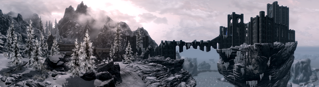 File:TESV City Winterhold Sunset.png