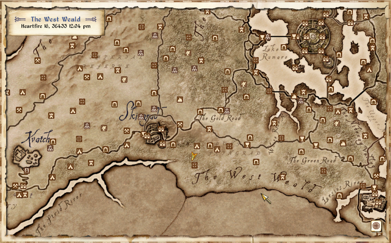 Image - Warrior Stone map.png | Elder Scrolls | FANDOM ...