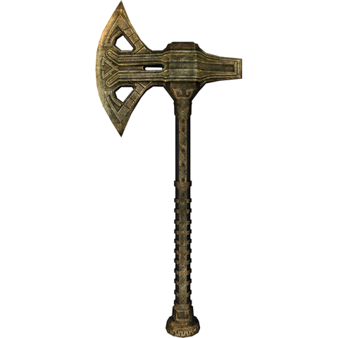 File:Dwarvenhandaxe.png
