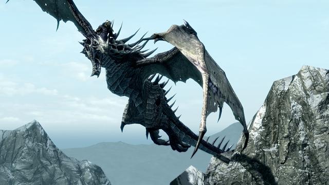 File:DragonPeak Dragonborn Screen.jpg