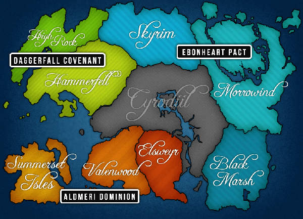 Mapa Elder Scrolls Online (podziaÅ na frakcje).png
