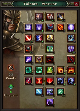 Warrior Talent Tree