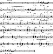 A Elbereth Gilthoniel (partitura)