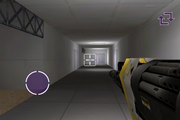 Rooftop hallway