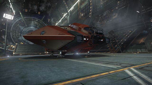 File:E-D - Asp Explorer - Red Pharao Front Bottom Coriolis Hangar.jpg