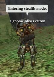 A gnome observatron (deployed)