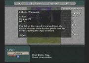 Elfbone Warsword
