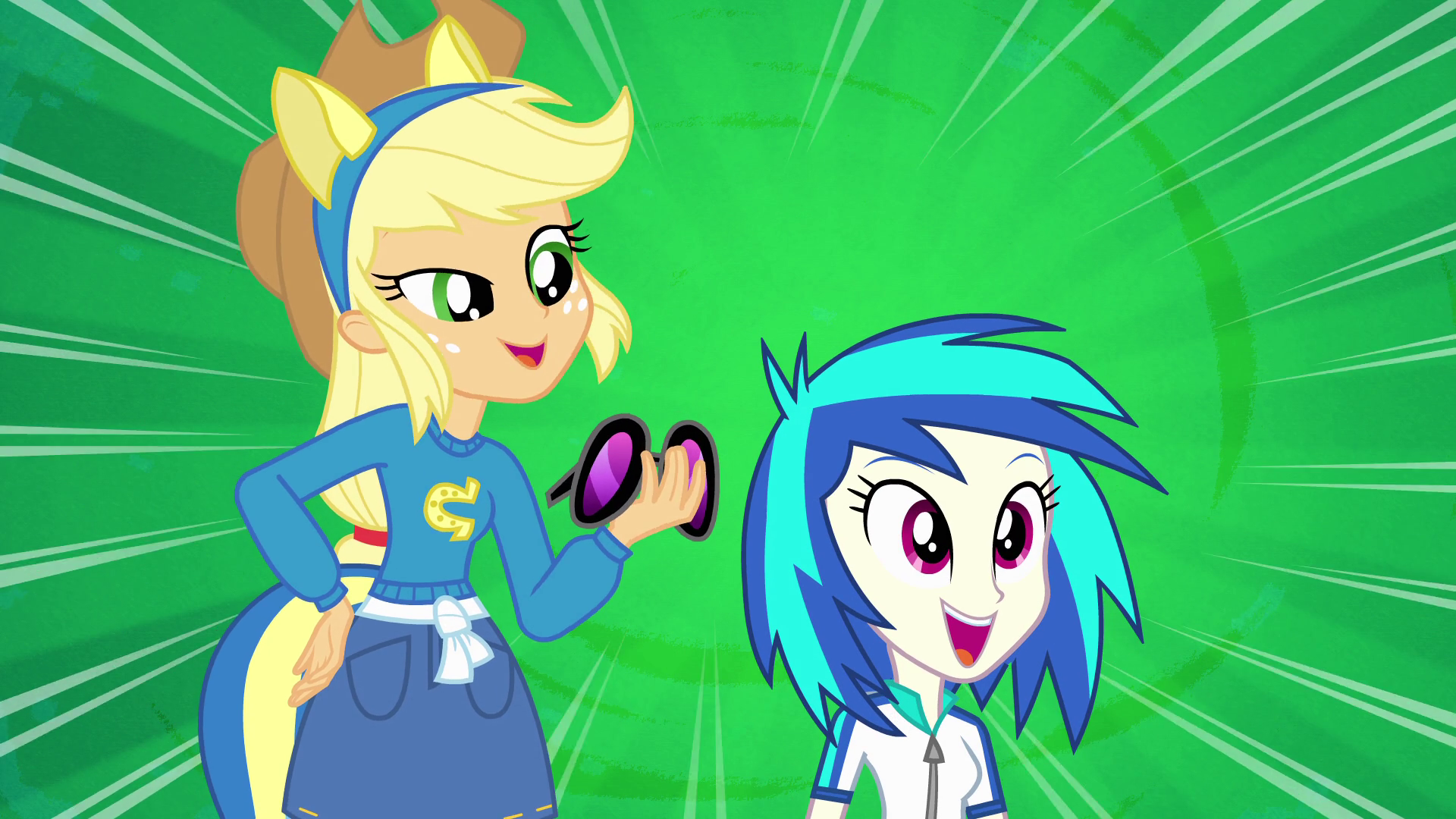 Image DJ Pon3 eyes revealed EG.png My Little Pony Equestria Girls
