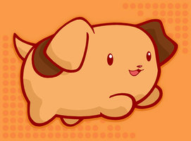 Pudgy puppy by lemonademix