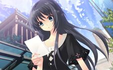 Anime-girl-look-at-the-letter 1680x1050