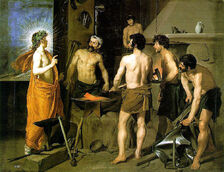 Diego Velasquez The Forge of Vulcan