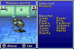 Estadisticas Maquina Mortal 2