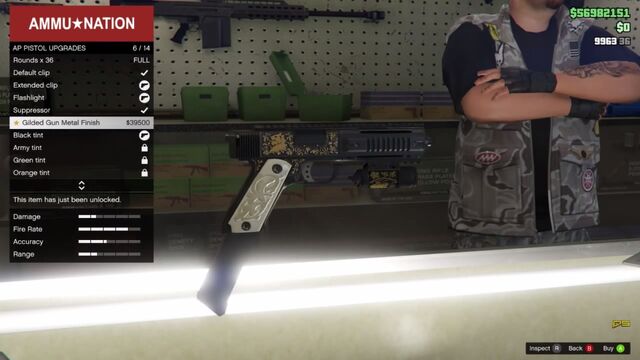 Archivo:Pistola Perf. Nuevo camo.jpg