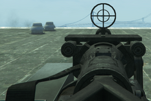 Valkyrie minigun GTA V