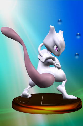 Archivo:Trofeo Mewtwo (Smash) SSBM.png
