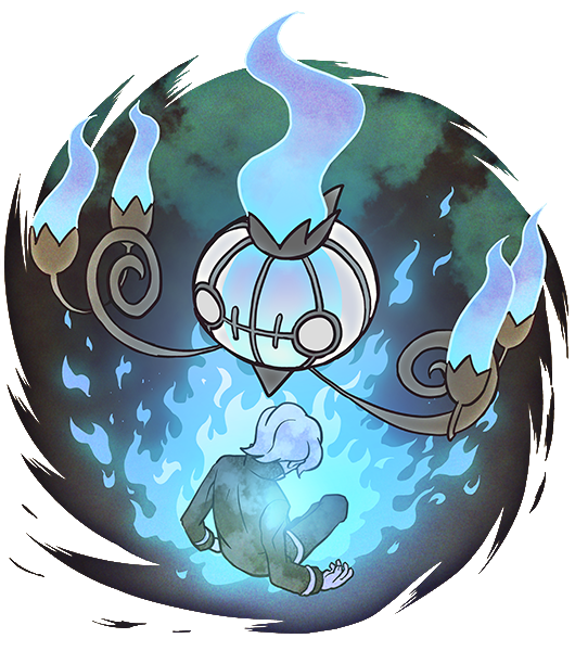 Resultado de imagen para Chandelure quemando el el alma de un entrenador guay
