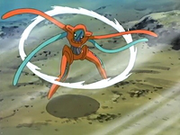 EP449 Deoxys siendo capturado