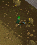 Mining gold in the crafting guild.gif