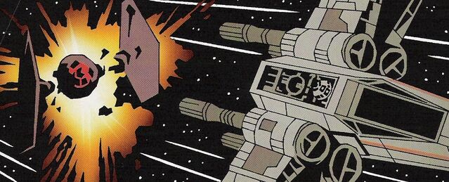 Archivo:XWingDestroysRedTIEFighter.jpg