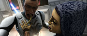 Barriss stabs Trap