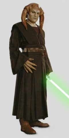 Archivo:Saesee Tiin lightsaber.jpg