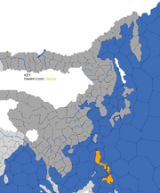 "Map showing Spain's Asian possessions in 1773"