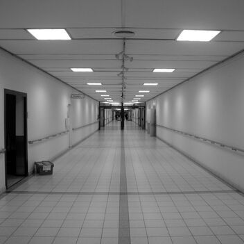 Krankenhausflur